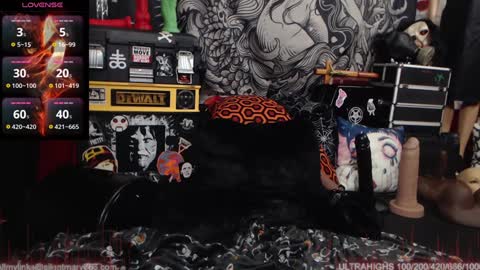 Allmylinkssilentmary666 online show from March 5, 2025, 2:57 am