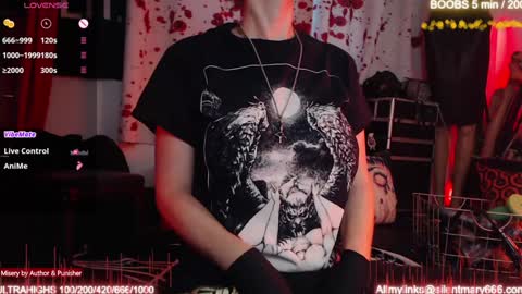 Allmylinkssilentmary666 online show from September 15, 2025, 4:40 pm