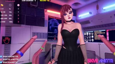 SkyeAnette online show from December 29, 2024, 2:17 am