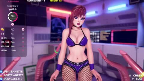 SkyeAnette online show from February 2, 2025, 2:06 am