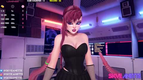 SkyeAnette online show from March 2, 2025, 2:08 am