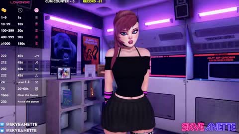 Snapshot of skyeanette chatting on May 17, 2026, 1:03 am SkyeAnette online show from May 17, 2026, 1:03 am