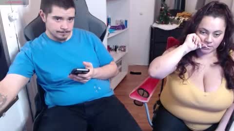 Snapshot of spanishcouple4255 chatting on December 20, 2025, 7:54 pm spanishcouple4255 online show from December 20, 2025, 7:54 pm