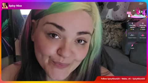 spicynice420 online show from June 2, 2026, 4:20 pm