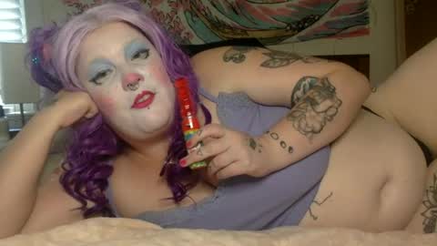 Snapshot of sprinklestheclowngirl chatting on July 8, 2026, 6:01 pm Sprinkles the Clown Girl online show from July 8, 2026, 6:01 pm