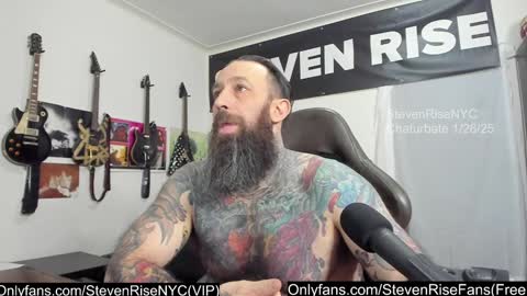 Snapshot of stevenrisenyc chatting on January 27, 2025, 5:14 am StevenRiseNYC online show from January 27, 2025, 5:14 am