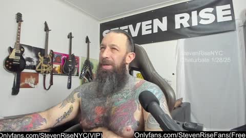 Snapshot of stevenrisenyc chatting on January 29, 2025, 2:30 am StevenRiseNYC online show from January 29, 2025, 2:30 am