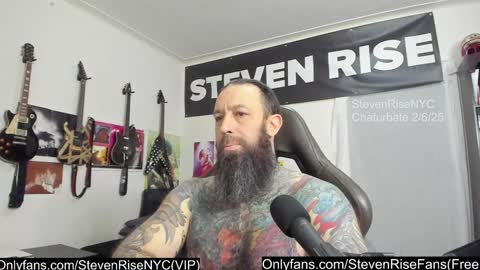 Snapshot of stevenrisenyc chatting on February 6, 2025, 12:05 pm StevenRiseNYC online show from February 6, 2025, 12:05 pm