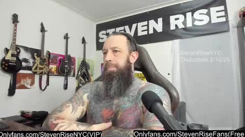 Snapshot of stevenrisenyc chatting on February 11, 2025, 1:20 pm StevenRiseNYC online show from February 11, 2025, 1:20 pm