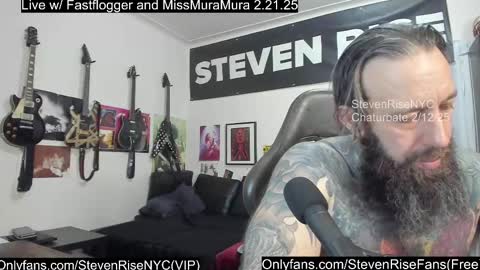 Snapshot of stevenrisenyc chatting on February 13, 2025, 1:40 am StevenRiseNYC online show from February 13, 2025, 1:40 am