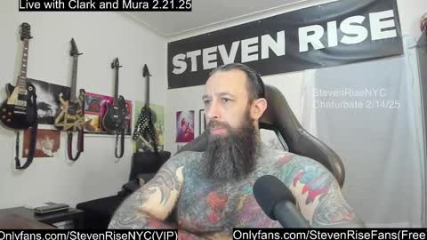 Snapshot of stevenrisenyc chatting on February 15, 2025, 3:31 am StevenRiseNYC online show from February 15, 2025, 3:31 am