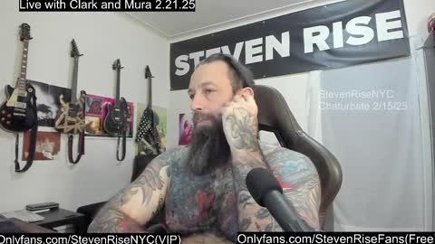 Snapshot of stevenrisenyc chatting on February 15, 2025, 1:16 pm StevenRiseNYC online show from February 15, 2025, 1:16 pm