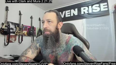 Snapshot of stevenrisenyc chatting on February 17, 2025, 1:10 pm StevenRiseNYC online show from February 17, 2025, 1:10 pm
