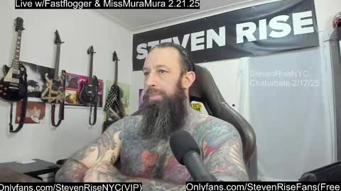 Snapshot of stevenrisenyc chatting on February 18, 2025, 1:00 pm StevenRiseNYC online show from February 18, 2025, 1:00 pm
