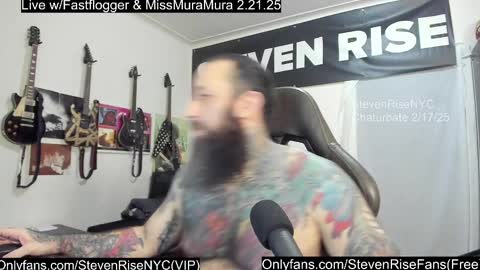 Snapshot of stevenrisenyc chatting on February 19, 2025, 10:53 pm StevenRiseNYC online show from February 19, 2025, 10:53 pm