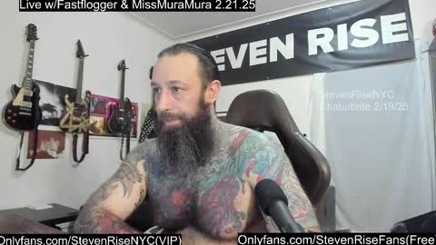 Snapshot of stevenrisenyc chatting on February 20, 2025, 5:01 am StevenRiseNYC online show from February 20, 2025, 5:01 am