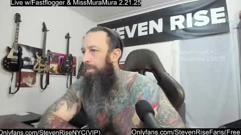 Snapshot of stevenrisenyc chatting on February 20, 2025, 2:13 pm StevenRiseNYC online show from February 20, 2025, 2:13 pm