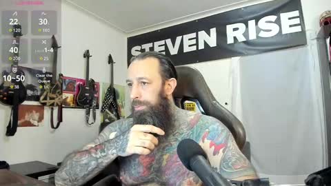 Snapshot of stevenrisenyc chatting on February 26, 2025, 1:41 pm StevenRiseNYC online show from February 26, 2025, 1:41 pm