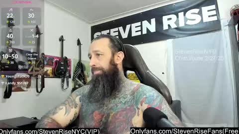 Snapshot of stevenrisenyc chatting on February 28, 2025, 4:21 am StevenRiseNYC online show from February 28, 2025, 4:21 am