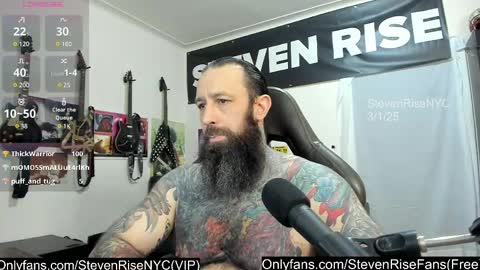 Snapshot of stevenrisenyc chatting on March 2, 2025, 1:26 am StevenRiseNYC online show from March 2, 2025, 1:26 am