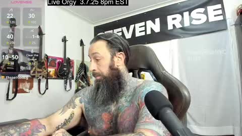 Snapshot of stevenrisenyc chatting on March 6, 2025, 2:51 pm StevenRiseNYC online show from March 6, 2025, 2:51 pm