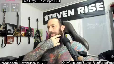 Snapshot of stevenrisenyc chatting on March 7, 2025, 2:46 am StevenRiseNYC online show from March 7, 2025, 2:46 am