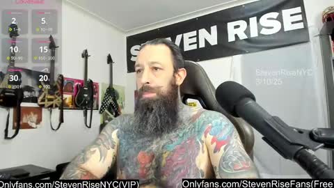 Snapshot of stevenrisenyc chatting on March 10, 2025, 2:59 pm StevenRiseNYC online show from March 10, 2025, 2:59 pm