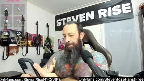 Snapshot of stevenrisenyc chatting on March 11, 2025, 1:12 pm StevenRiseNYC online show from March 11, 2025, 1:12 pm
