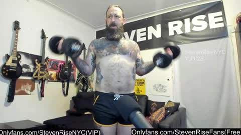 Snapshot of stevenrisenyc chatting on October 6, 2025, 12:19 am StevenRiseNYC online show from October 6, 2025, 12:19 am