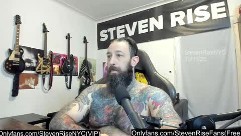 Snapshot of stevenrisenyc chatting on October 11, 2025, 12:04 pm StevenRiseNYC online show from October 11, 2025, 12:04 pm