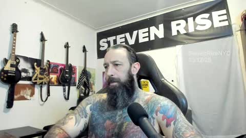 Snapshot of stevenrisenyc chatting on October 12, 2025, 12:48 pm StevenRiseNYC online show from October 12, 2025, 12:48 pm