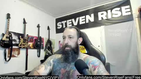 Snapshot of stevenrisenyc chatting on October 13, 2025, 12:54 am StevenRiseNYC online show from October 13, 2025, 12:54 am