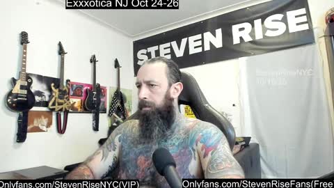 Snapshot of stevenrisenyc chatting on October 18, 2025, 8:42 pm StevenRiseNYC online show from October 18, 2025, 8:42 pm