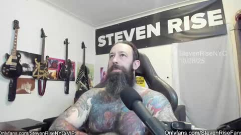 Snapshot of stevenrisenyc chatting on October 28, 2025, 1:03 pm StevenRiseNYC online show from October 28, 2025, 1:03 pm