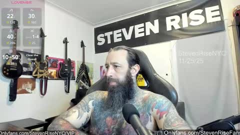 StevenRiseNYC online show from November 26, 2025, 1:28 am