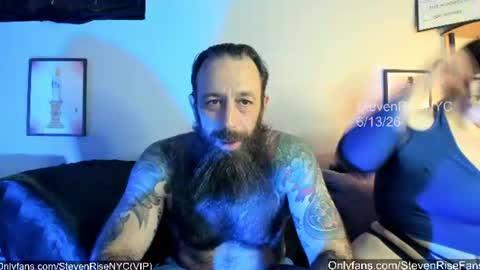 Snapshot of stevenrisenyc chatting on June 14, 2026, 2:09 am StevenRiseNYC online show from June 14, 2026, 2:09 am