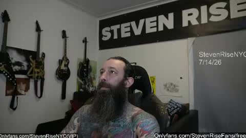 Snapshot of stevenrisenyc chatting on July 14, 2026, 11:49 am StevenRiseNYC online show from July 14, 2026, 11:49 am