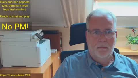 Snapshot of subbear1968 chatting on July 7, 2026, 10:19 am subbear1968 online show from July 7, 2026, 10:19 am