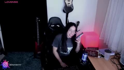 Akirarose777 online show from February 20, 2026, 8:05 am