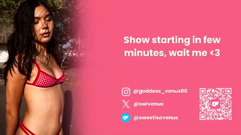 Venus online show from June 18, 2026, 7:07 pm