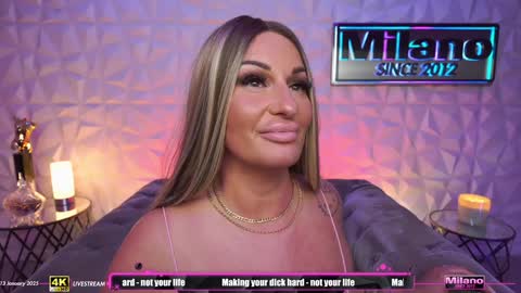 Snapshot of tamaramilano chatting on January 13, 2025, 12:24 pm TamaraMilano online show from January 13, 2025, 12:24 pm