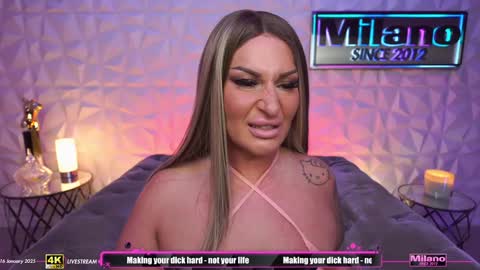 Snapshot of tamaramilano chatting on January 16, 2025, 9:27 am TamaraMilano online show from January 16, 2025, 9:27 am