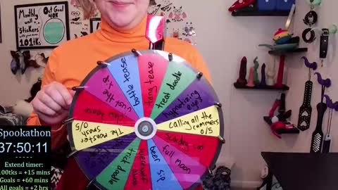 Pixie and Tentacle Overlord online show from October 20, 2025, 10:10 pm