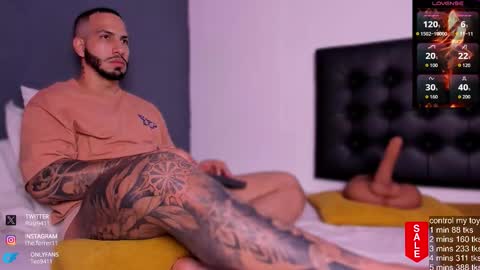 Teo Ferrer online show from September 13, 2025, 8:41 pm