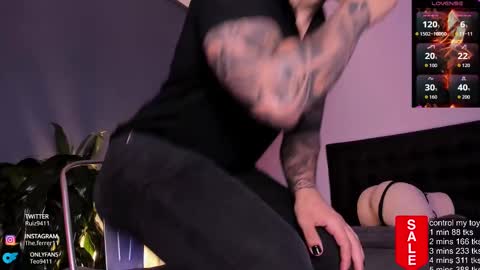 Teo Ferrer online show from September 29, 2025, 8:35 pm