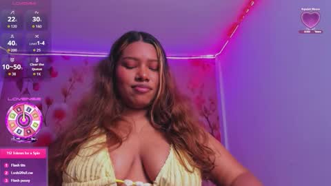 Andreina online show from February 27, 2026, 4:12 am