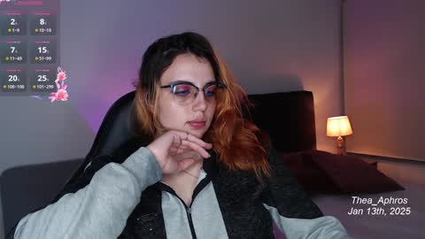 Snapshot of thea_aphros chatting on January 14, 2025, 12:54 am Diosa Afrodita online show from January 14, 2025, 12:54 am