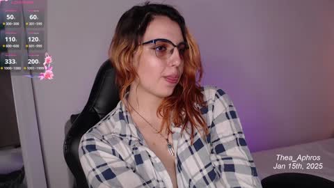 Snapshot of thea_aphros chatting on January 16, 2025, 1:37 am Diosa Afrodita online show from January 16, 2025, 1:37 am