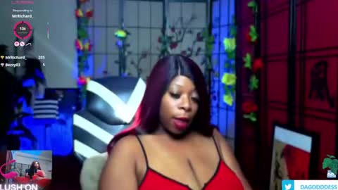 DaGodddess online show from July 2, 2026, 8:26 pm