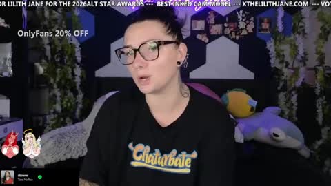 Lilith Jane online show from June 2, 2026, 12:12 am